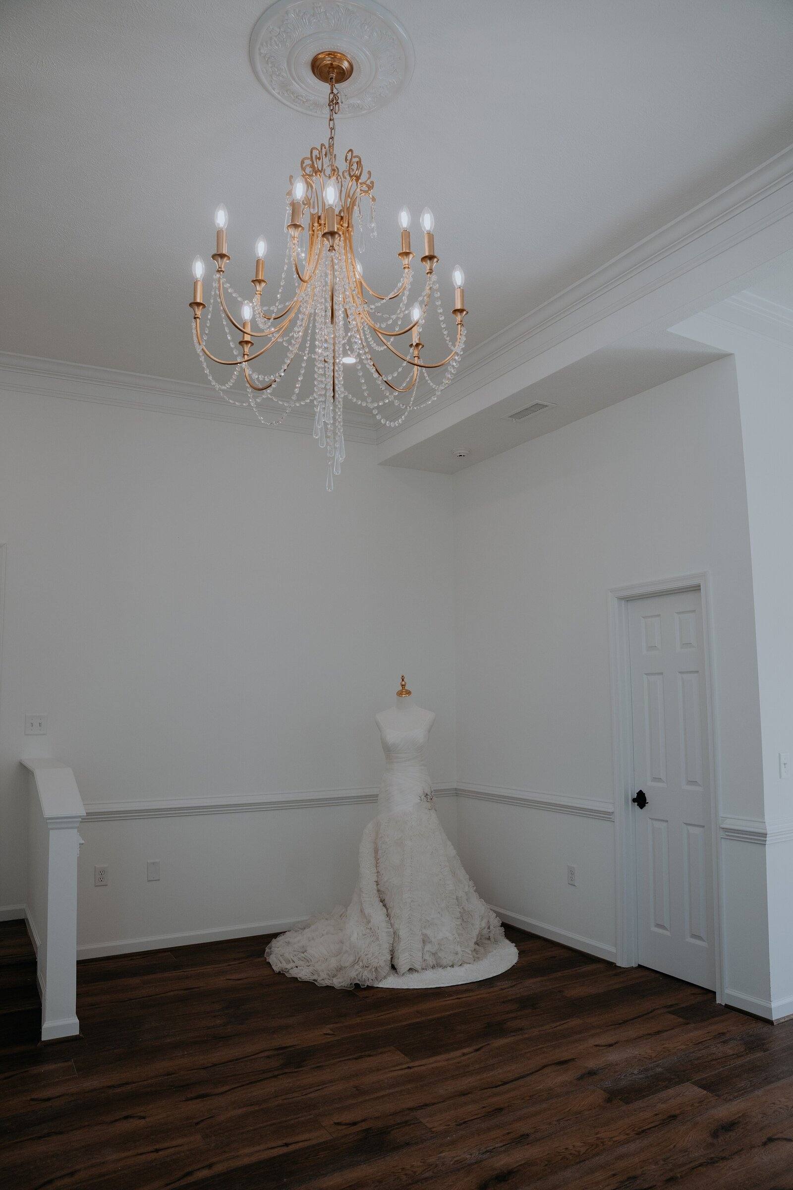 Bridal suite at Northfield Estate