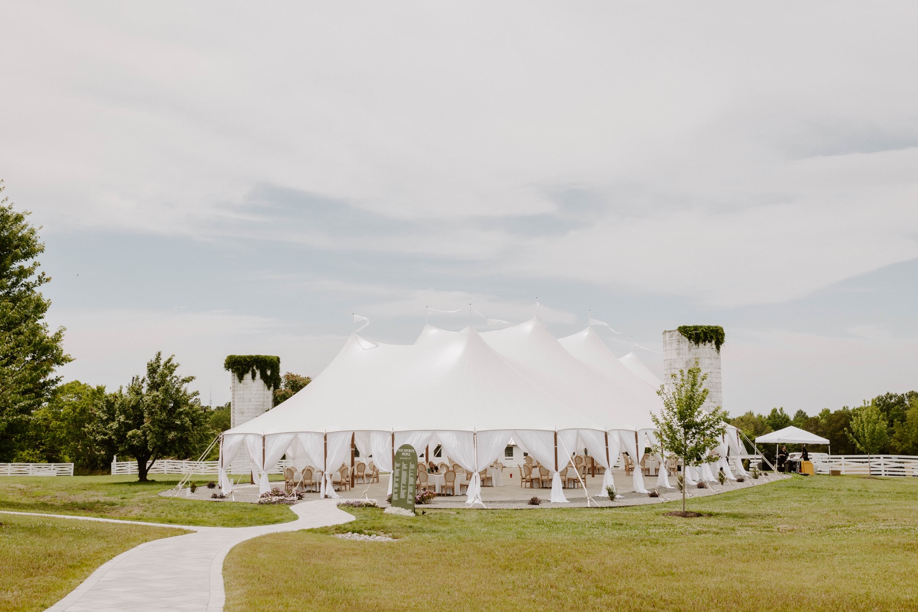 5 Tips for Planning a Tented Reception in Virginia at Northfield Estate